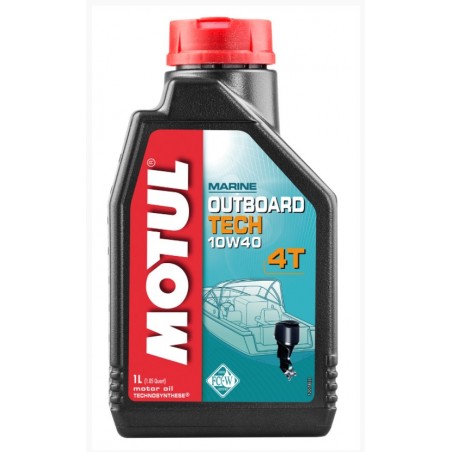 Машинное масло MOTUL OUTBOARD TECH 4T 10W40 1L