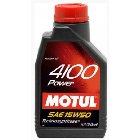 Машинное масло MOTUL 4100 POWER 15W50 1L