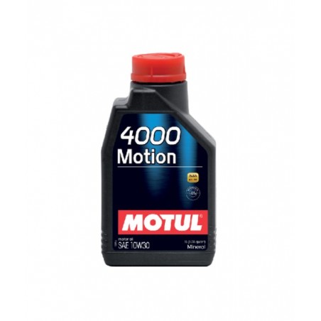Машинное масло MOTUL 4000 MOTION 10W30 1L