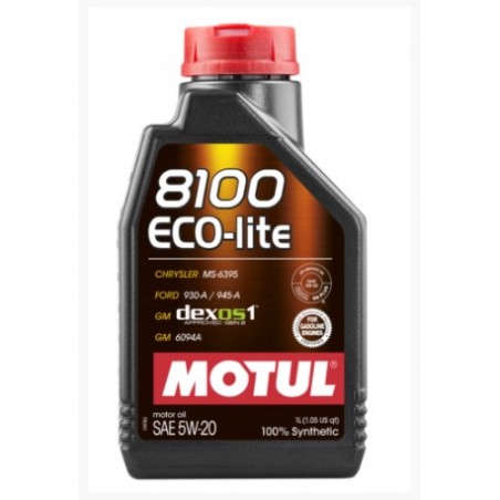 Машинное масло MOTUL 8100 ECO-LITE 5W20 1L