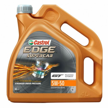 Моторное масло CASTROL EDGE SUPERCAR 5W-50 4L