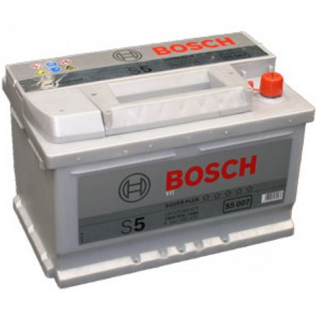 Akumulators BOSCH Silver S5 007 74AH 750A BOSCH