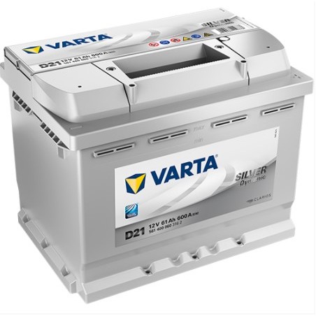 Akumuliatorius VARTA Silver Dynamic D21 61AH 600A