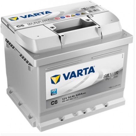 Akumulators VARTA Silver Dynamic C6 52AH 520A VARTA