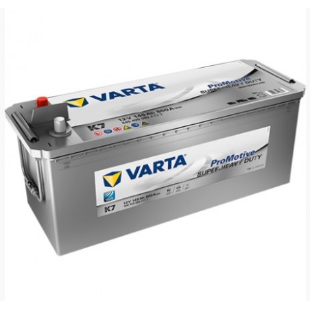 Akumuliatorius VARTA Promotive Silver K7 145AH 800A
