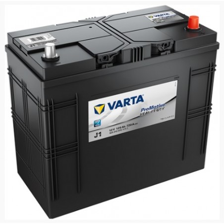 Akumulators VARTA Promotive Black J1 125AH 720A