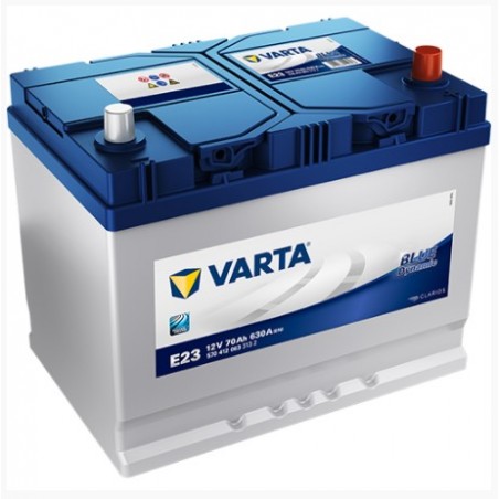 Akumulators VARTA Blue Dynamic E23 70AH 630A VARTA
