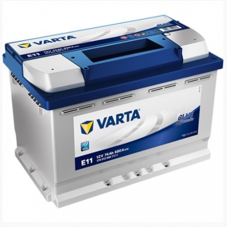 Akumulators VARTA Blue Dynamic E11 74AH 680A