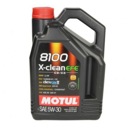 Engine Oil MOTUL 8100 X-CLEAN EFE 5W30 4L