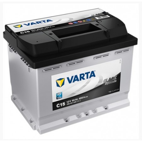 Akumulators VARTA Black Dynamic C15 56AH 480A VARTA