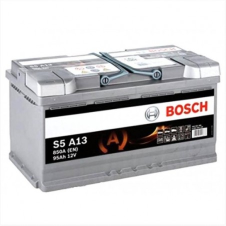 Akumuliatoriaus BOSCH Silver S5 A13 AGM 95AH 850A