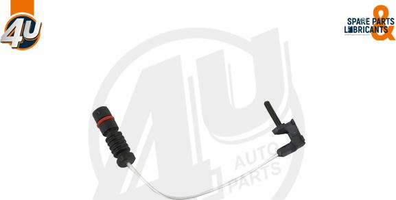 4U Autoparts 12365MR - Сигнализатор, износ тормозных колодок xparts.lv