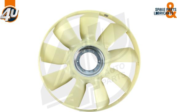 4U Autoparts 25127MN - Fan Wheel, engine cooling xparts.lv