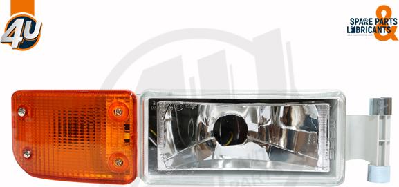 4U Autoparts 27550MN - Miglas lukturis xparts.lv