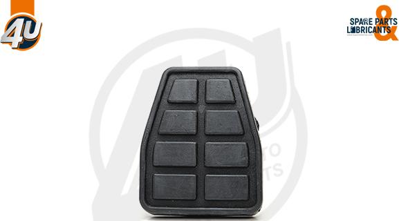 4U Autoparts 72336VV - Pedalo antdėklas, akceleratoriaus pedalas xparts.lv