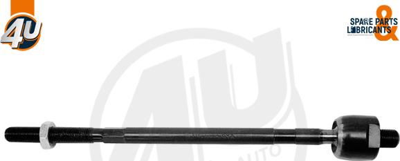 4U Autoparts E51564 - Aksiālais šarnīrs, Stūres šķērsstiepnis xparts.lv