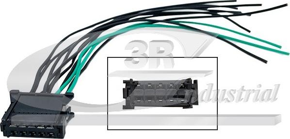 3RG 30601 - Ремкомплект кабеля, тепловентилятор салона (сист.подогр.дв.) xparts.lv