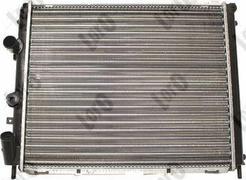 ABAKUS 042-017-0004 - Radiators, Motora dzesēšanas sistēma xparts.lv
