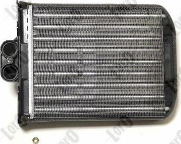 ABAKUS 037-015-0003 - Heat Exchanger, interior heating xparts.lv
