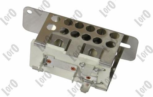 ABAKUS 133-017-006 - Resistor, interior blower xparts.lv