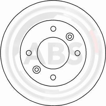 A.B.S. 16936 - Bremžu diski xparts.lv