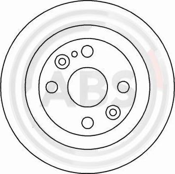 A.B.S. 16088 - Bremžu diski xparts.lv