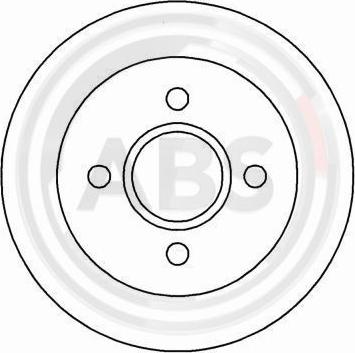 A.B.S. 16375 - Brake Disc xparts.lv