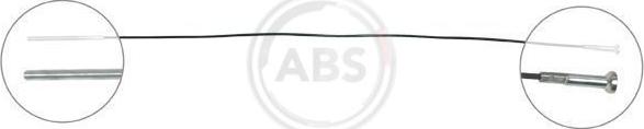 A.B.S. K10581 - Cable, parking brake xparts.lv
