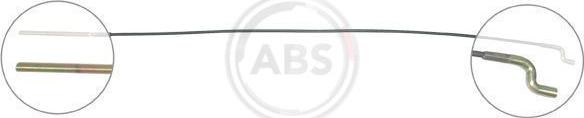 A.B.S. K10024 - Cable, parking brake xparts.lv