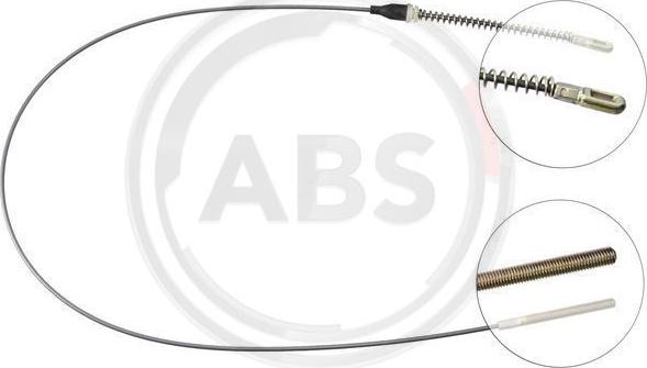 A.B.S. K12068 - Cable, parking brake xparts.lv