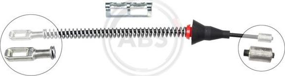 A.B.S. K12076 - Cable, parking brake xparts.lv