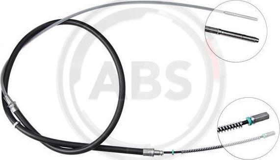 A.B.S. K12826 - Cable, parking brake xparts.lv