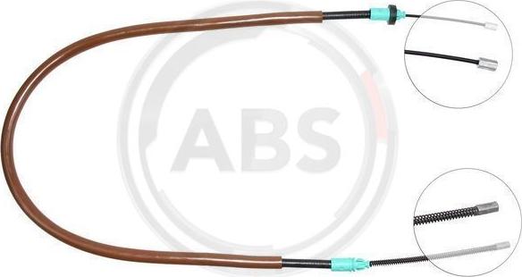 A.B.S. K12276 - Cable, parking brake xparts.lv