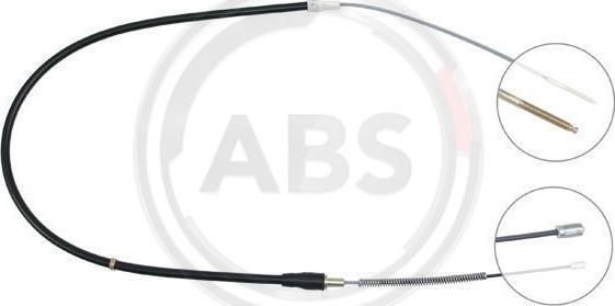 A.B.S. K12776 - Cable, parking brake xparts.lv