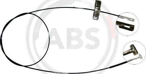 A.B.S. K17252 - Cable, parking brake xparts.lv