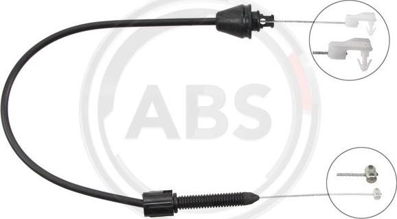 A.B.S. K37450 - Accelerator Cable xparts.lv