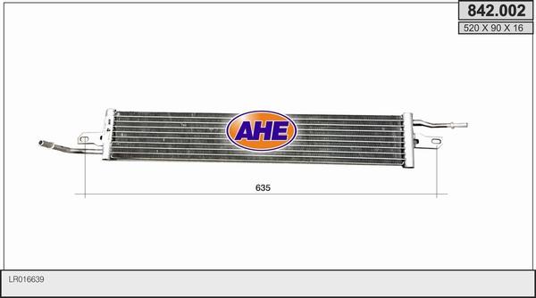 AHE 842.002 - Eļļas radiators, Motoreļļa xparts.lv