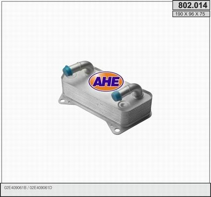 AHE 802.014 - Масляный радиатор, двигательное масло xparts.lv
