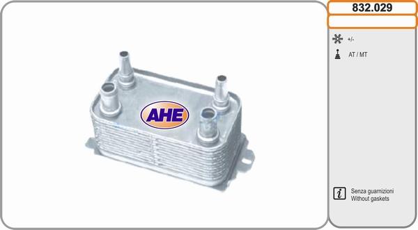 AHE 832.029 - Eļļas radiators, Motoreļļa xparts.lv
