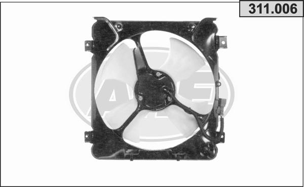 AHE 311.006 - Fan, radiator xparts.lv
