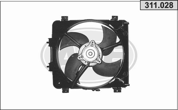 AHE 311.028 - Ventilators, Motora dzesēšanas sistēma xparts.lv