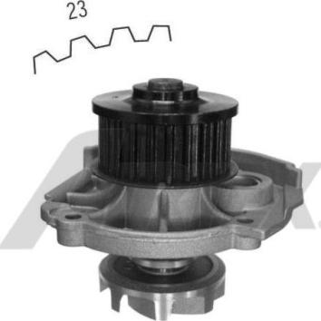 Airtex 1603 - Water Pump xparts.lv