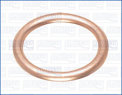 Ajusa 18001100 - Уплотнительное кольцо, резьбовая пробка маслосливного отверстия xparts.lv