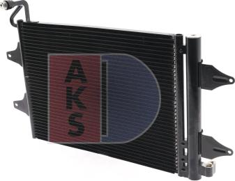 AKS Dasis 492000N - Condenser, air conditioning xparts.lv
