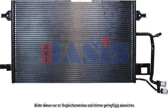 AKS Dasis 482210N - Condenser, air conditioning xparts.lv