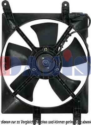 AKS Dasis 518027N - Fan, radiator xparts.lv