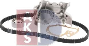 AKS Dasis 570346N - Water Pump & Timing Belt Set xparts.lv