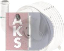 AKS Dasis 046012N - Eļļas radiators, Motoreļļa xparts.lv