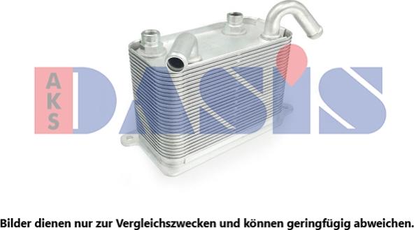 AKS Dasis 046032N - Масляный радиатор, двигательное масло xparts.lv