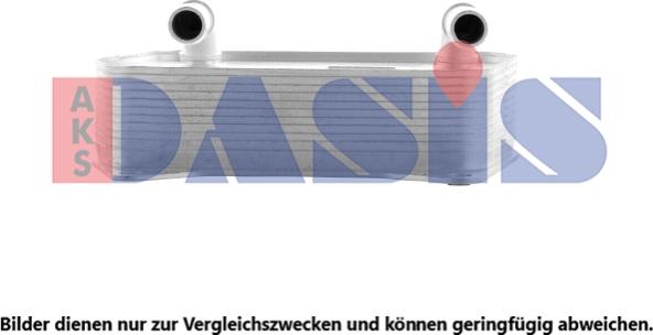 AKS Dasis 046078N - Масляный радиатор, двигательное масло xparts.lv